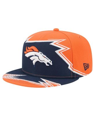 New Era - Men's Orange/Navy Denver Broncos Break 59FIFTY Fitted Hat