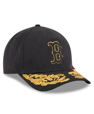 Men's Black Boston Red Sox A-Frame 9FORTY Adjustable Hat