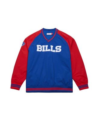 Mitchell & Ness - Men's Royal Buffalo Bills Raglan Jacket