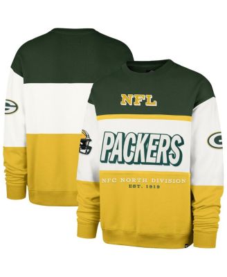 '47 Brand - Men's Green/Gold Green Bay Packers Breeze Maximalist Sweatshirt