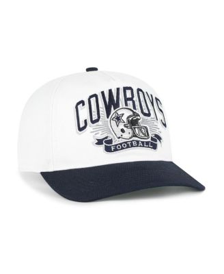 Big Boys and Girls White Dallas Cowboys Prime Play Hitch Adjustable Hat