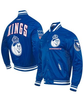 Pro Standard - Men's Blue Sacramento Kings 2024/25 City Edition Chenille Satin Full-Snap Jacket
