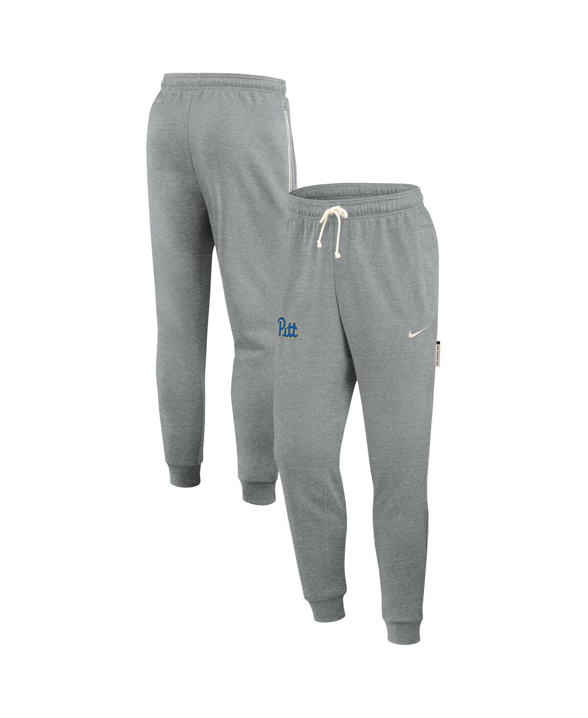 Мужские спортивные брюки зауженного кроя Heather Gray Pitt Panthers 2025 Sideline Standard Issue от Heather Grey Pitt Panthers 2025