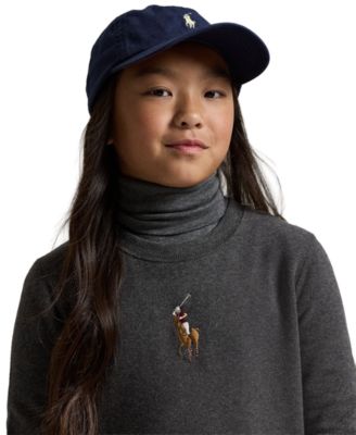 Girls' 7-16 Big Pony Fleece Dress