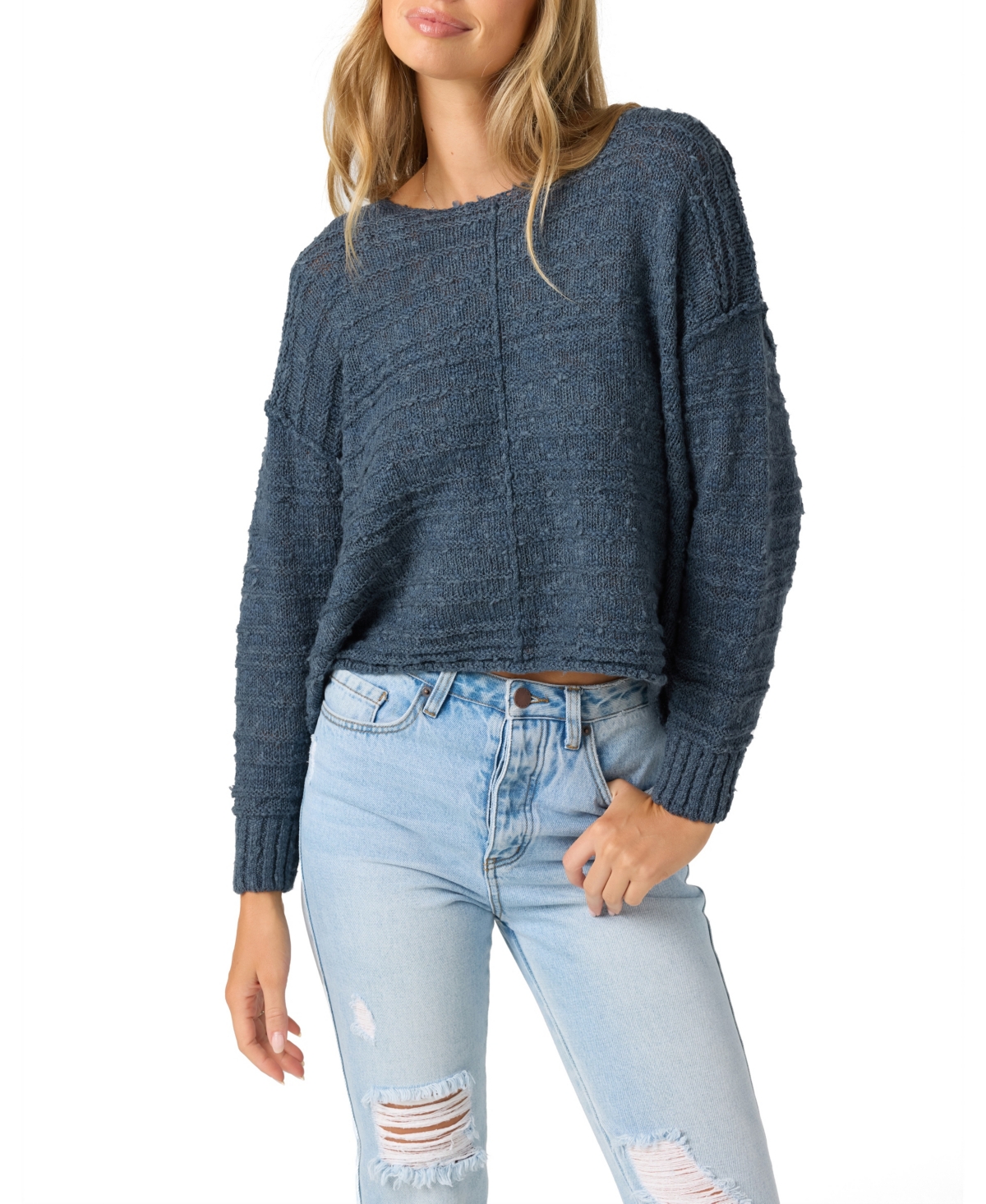 O'neill Women's Brayton Long Sleeve Sweater In Blue