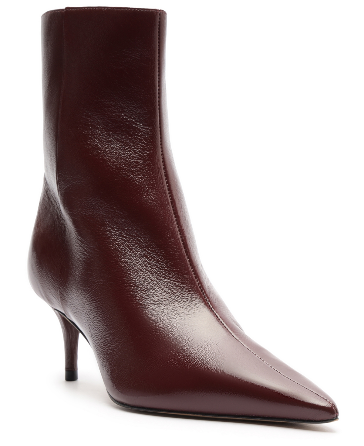 Arezzo Women's Sasha Low Stiletto Booties In Burgundy