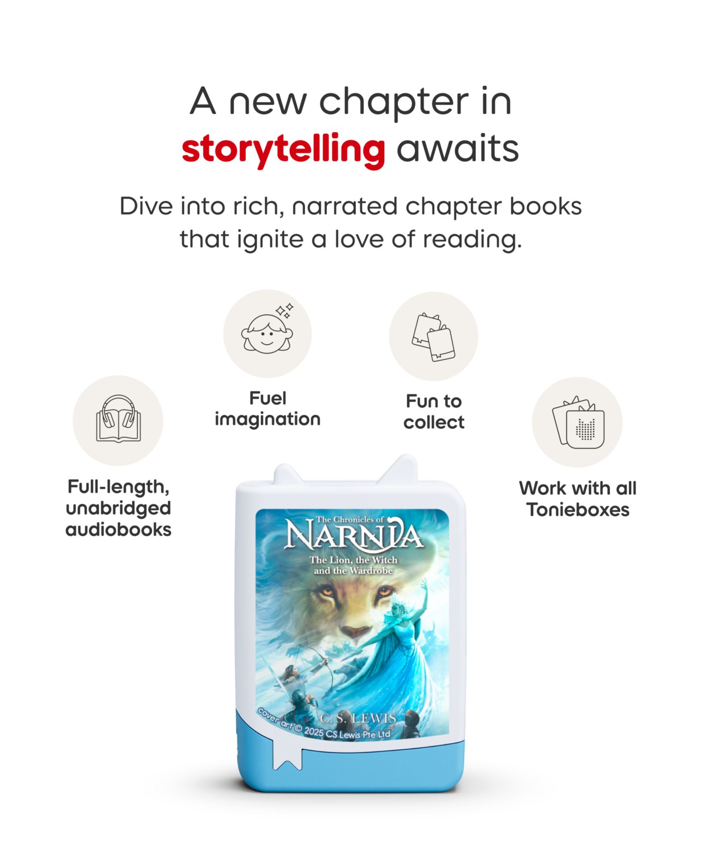 Детские игрушки Tonies The Chronicles of Narnia Audiobook, 4 Pack — фото 7