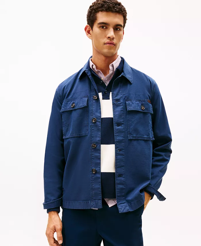 Men's Utility Collar Shirt Jacket