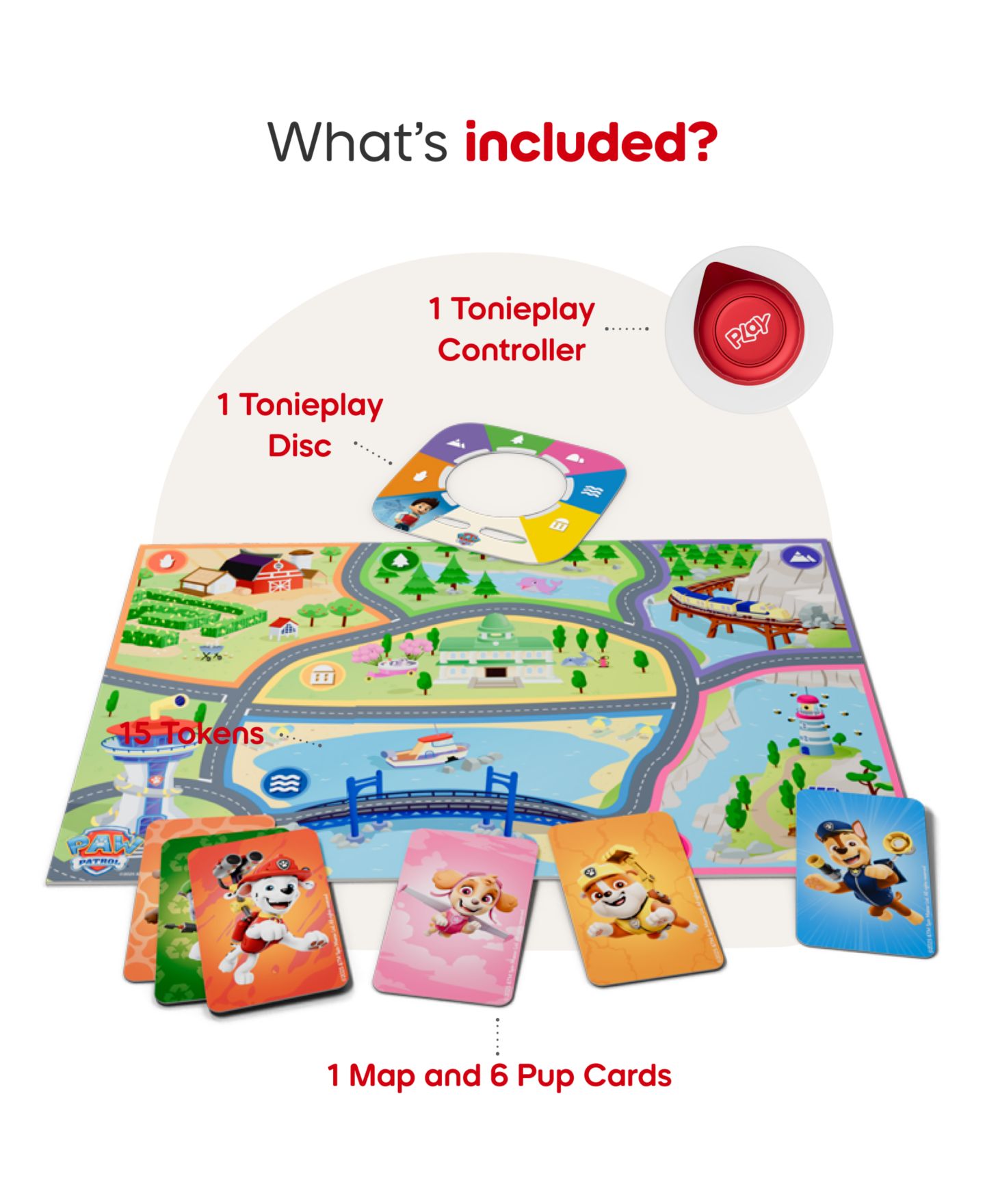 Детские игрушки Tonies Tonieplay Set Paw Patrol Adventure Bay Rescue Heroes — фото 6