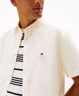 Men's Heritage Oxford Stripe Short Sleeve Shirt