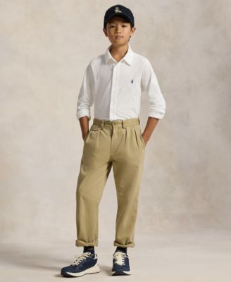 Big Boys Featherweight Cotton Mesh Shirt