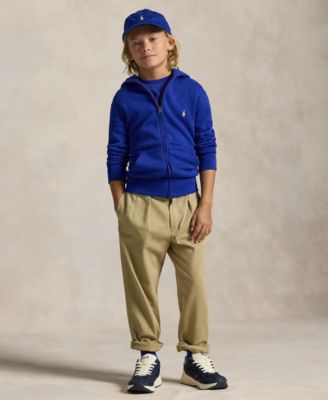 Big Boys Fleece Full-Zip Hoodie