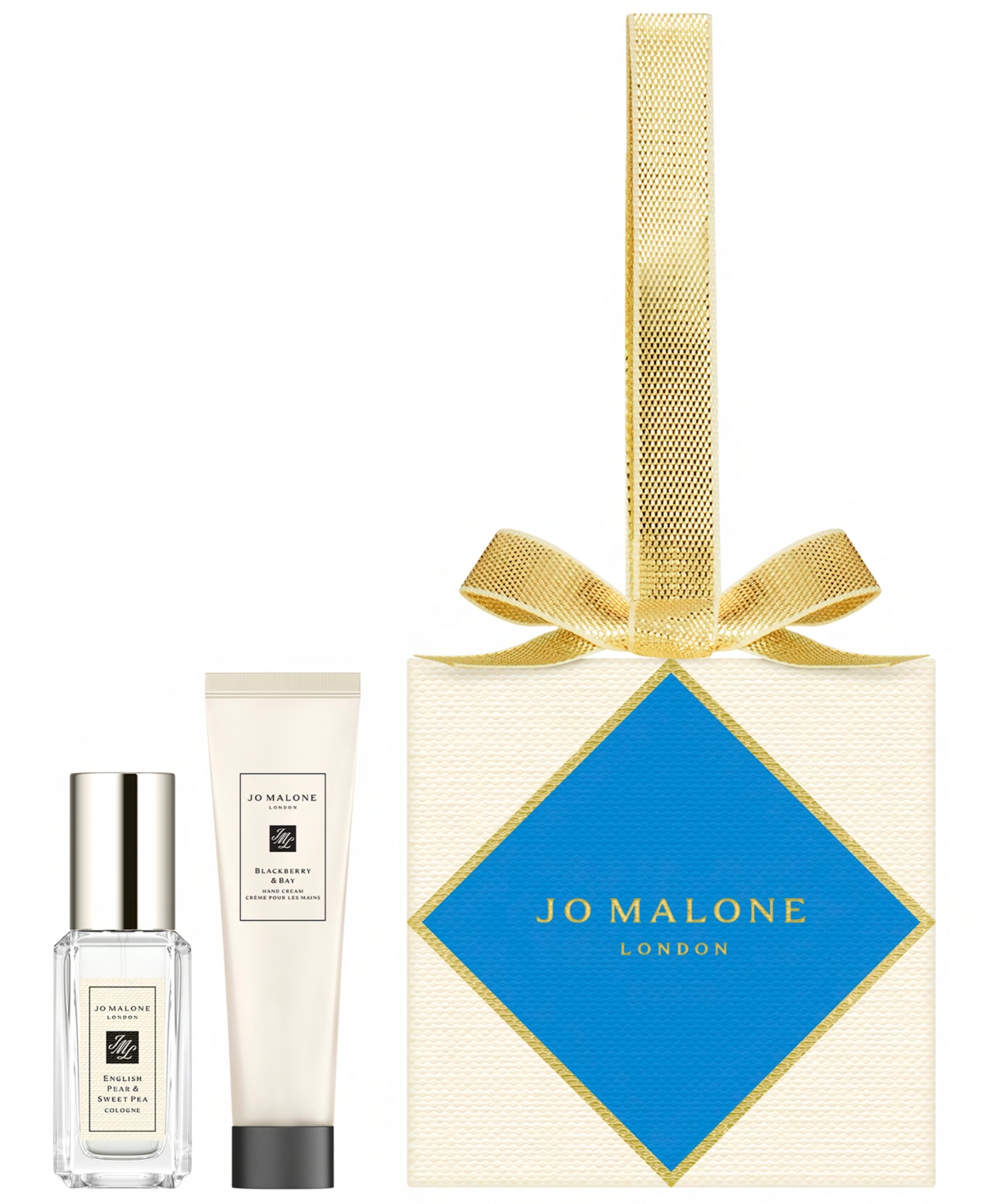 Jo Malone London 2-pc. Blue Ornament Hand Cream And Cologne Gift Set In Transparent
