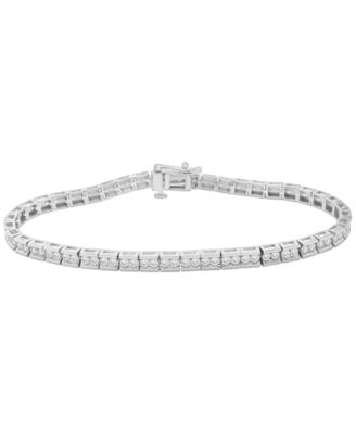 Macy's - Diamond Tennis Bracelet (2 ct. t.w.) in 10K White Gold