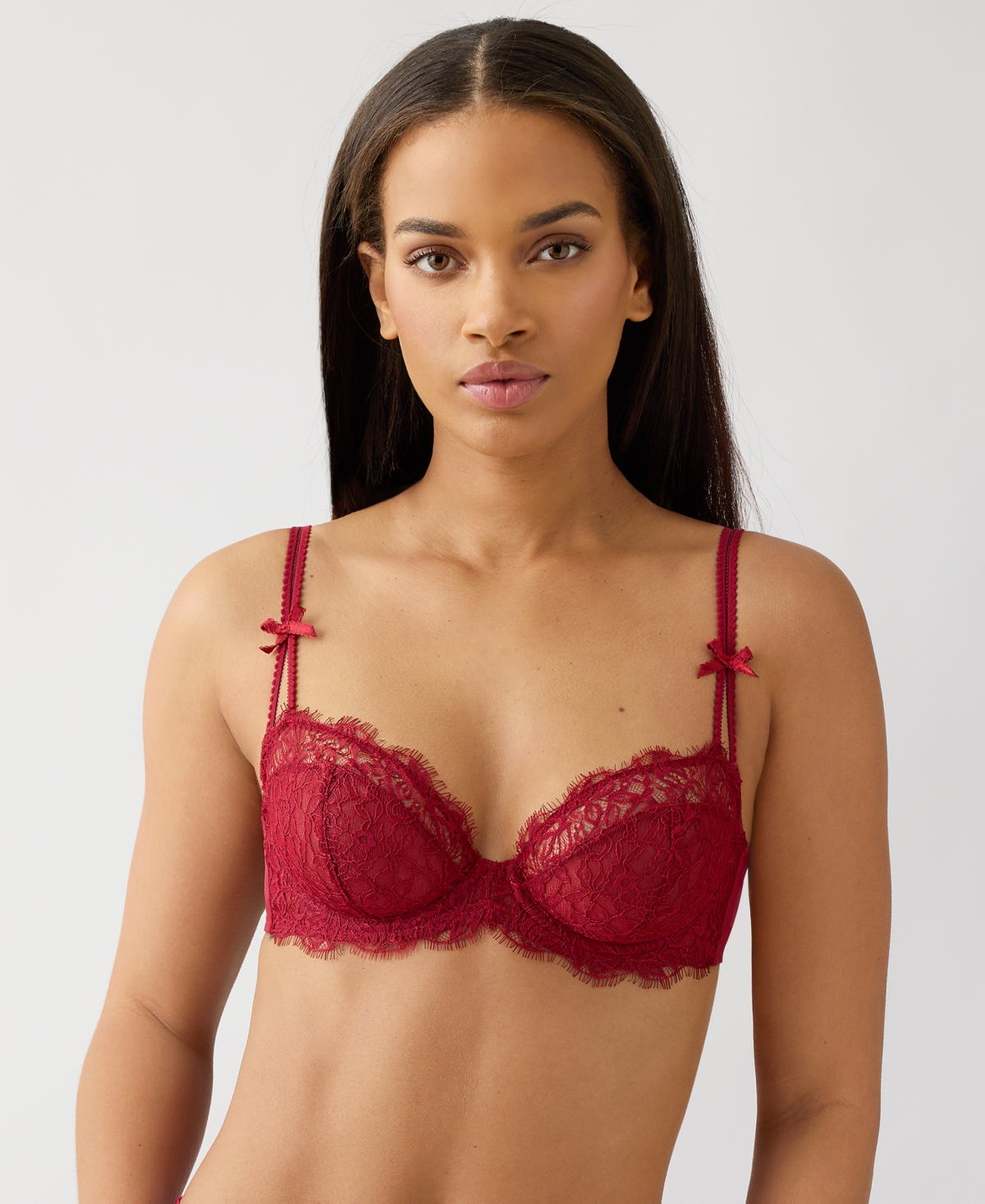 B.tempt'd By Wacoal Women's It's On Lace Underwire Bra 951296 In Red