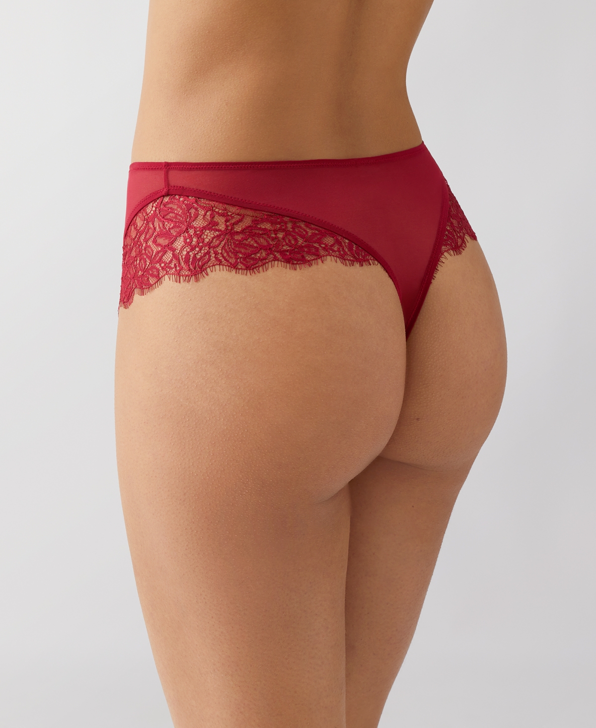 B.tempt'd By Wacoal Women's It's On Thong Underwear 933296 In Red