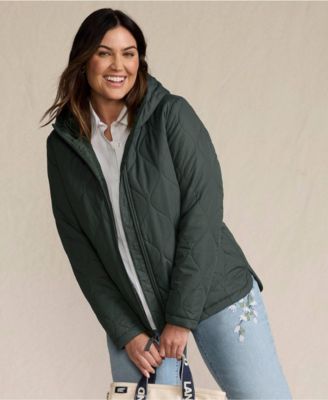Plus Size FeatherFree Quilted Insulated Jacket