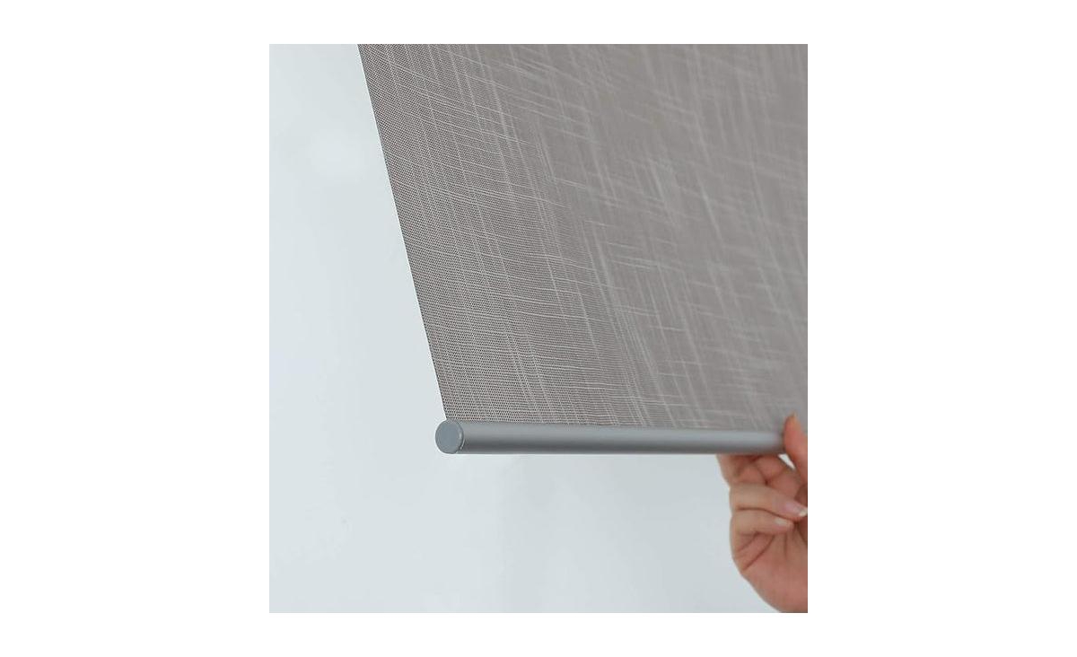 Shadisfy Roller Window Blinds & Shades, Cordless for Windows, 100% Blackout Home, 39" W X 64" H, Linen