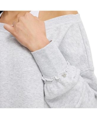 Women's Off Shoulder Sweatshirt