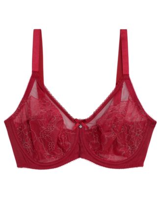 Women's Retro Chic Full-Figure Underwire Bra 855186, Up To J Cup