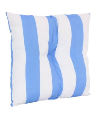 Indoor/Outdoor Weather-Resistant Polyester Square Tufted Pillow with Zipper Closures - 19" - 2pk