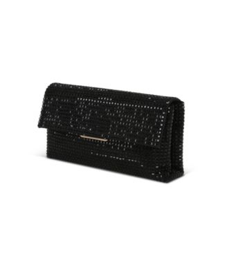 Woman's Jayden Fully Crystal Mini Envelope Clutch