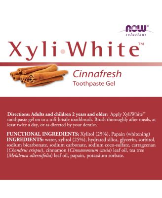 XyliWhite Cinnafresh Toothpaste Gel, CINNAMON, 6.4 Oz