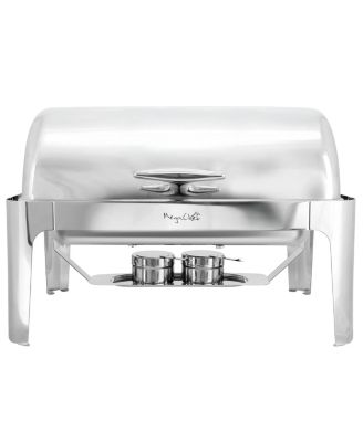 9.5 Quart Oblong Roll Top Stainless Steel Professional Chafing Dish/Food Warmer/Buffet Server Serving Trays