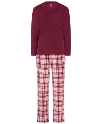 2-Piece Women's Mira Microplush Pajama Set
