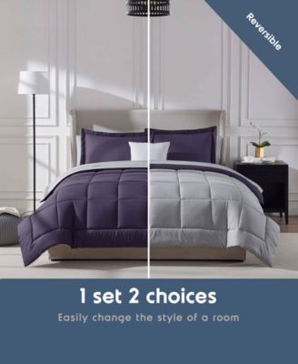 Luxury Soft Reversible 7-Pc. Comforter Set, Queen