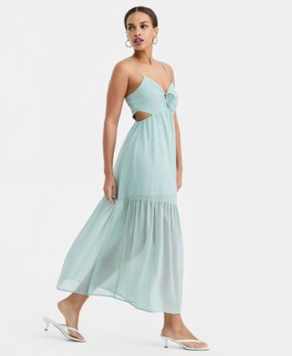Women's V-Neck Sleeveless Midi Dress, Macy's Exclusive