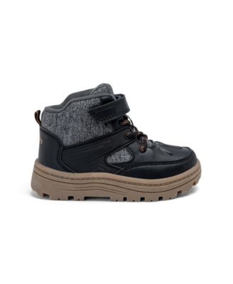 Toddler Boys' 4-12 Ilker Hook and Loop Closure Lace-Up Boots