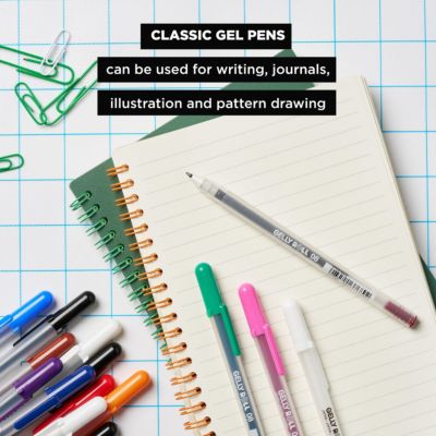 Gelly Roll Gel Pens Gift Set, Smooth Gel Ink with Special Effects, 74 Pens