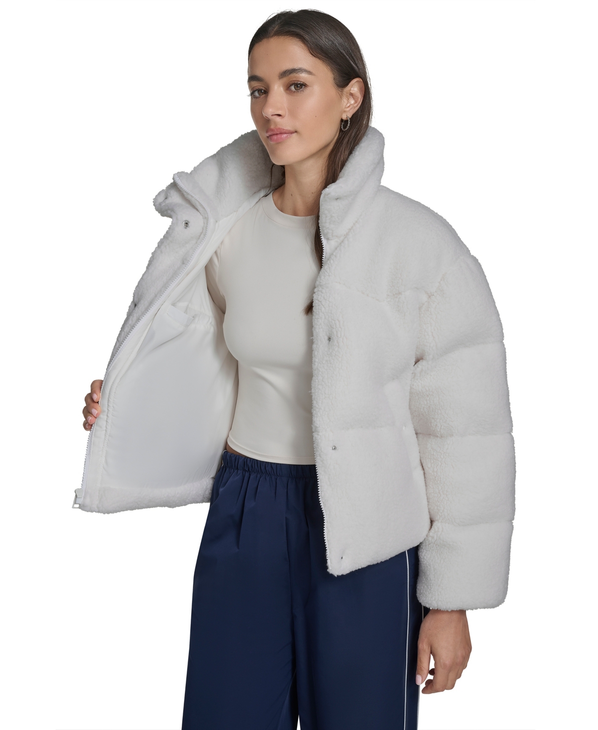 Levi's Women's Regular Sherpa Western Puffer Jacket