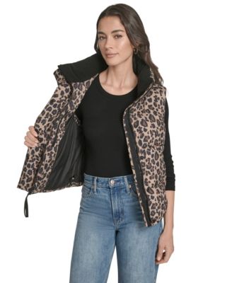 Women's Stand Collar Puffer Vest