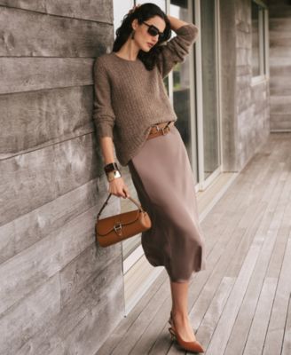 Double-Buckle Stacked Wide Leather Belt