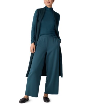 Women's Wide-Leg Ankle Pants