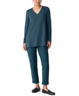 Women's V-Neck Tunic Top