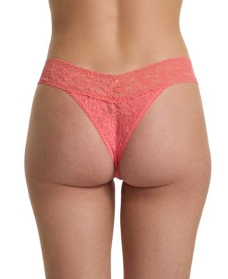 Women's Signature Lace Original Rise Thong