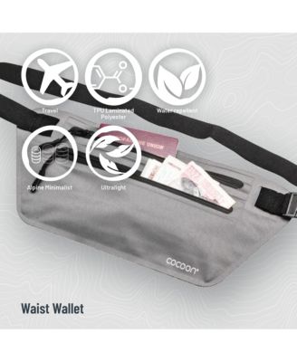 - Premium - RFID Secure Secret Travelers Waist Wallet