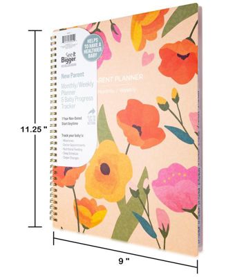 Large New Parent Monthly Weekly Perpetual Planner