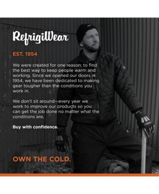 Men's EnduraQuilt Diamond Quilted Puffer Jacket - Insulated Cold Weather Water-Resistant Winter Coat