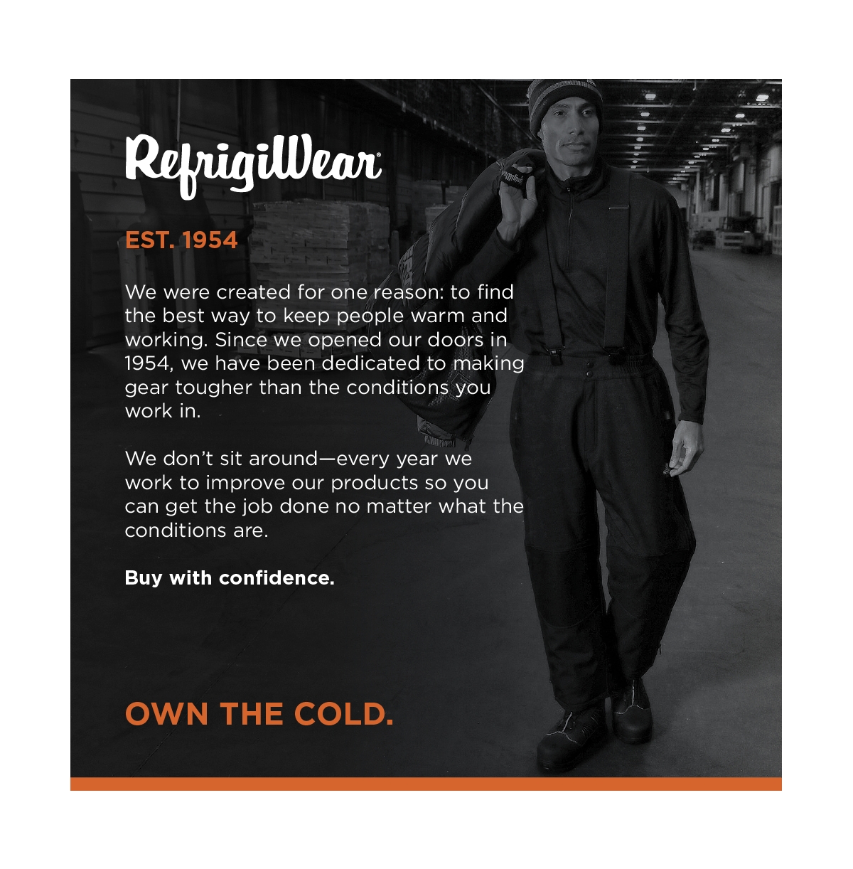 RefrigiWear Big & Tall Softshell Pants - Insulated, Water-Repellent, Wind-Tight Workwear