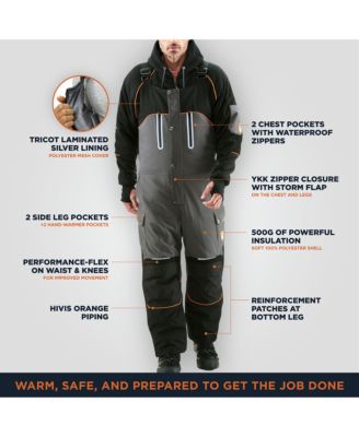 Big & Tall Men s PolarForce Insulated Bib Overalls - Maximum Warmth & Durability for Extreme Cold Weather