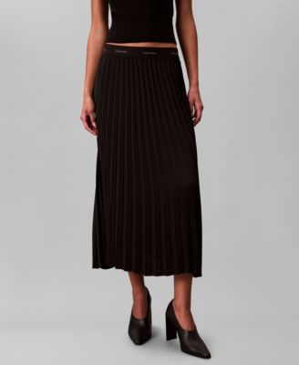 Calvin Klein - Women's Pleated Midi Skirt