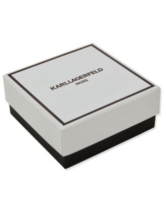 2-Pc. Multi Stone Gold-Tone Eiffel Necklace and Earrings Set