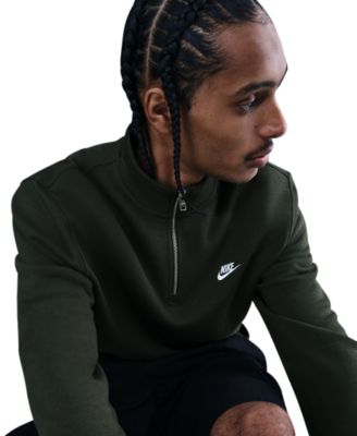 Men's Sportswear Club Half-Zip Fleece Top