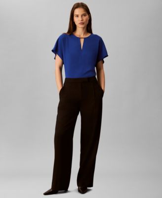 Women's Short Sleeve Crewneck Top