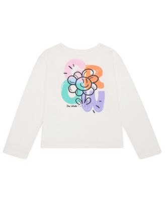 Color Lab Girls' 2-10 Printed Long-Sleeve T-Shirt