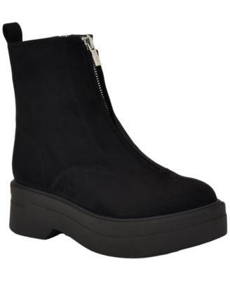 Women's Rivin Front Zip Platform Booties